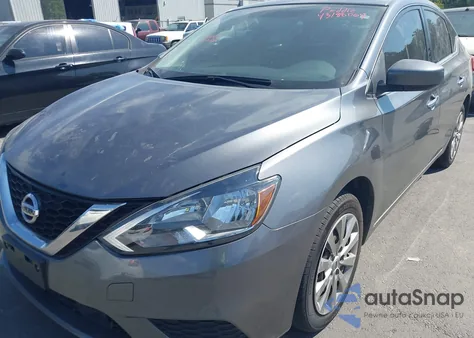 2018 Nissan Sentra S из США, поврежденный, VIN 3N1AB7AP3JY290909